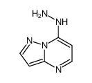 pyrazolo[1,5-a]pyrimidin-7-ylhydrazine结构式
