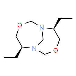 3,8-Dioxa-1,6-diazabicyclo[4.4.1]undecane,5,10-diethyl-,(1S,5S,6S,10S)-(9CI)结构式