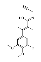 α,β-Dimethyl-N-(2-propynyl)-3,4,5-trimethoxycinnamamide picture