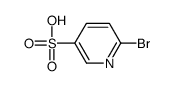 6-bromopyridine-3-sulfonic acid结构式