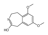 7,9-dimethoxy-1,2,3,5-tetrahydro-3-benzazepin-4-one Structure