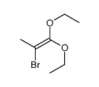 2-bromo-1,1-diethoxyprop-1-ene Structure