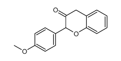 2-(4-methoxyphenyl)-4H-chromen-3-one Structure