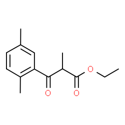 Benenepropanoic acid,.alpha.,2,5-trimethyl-.beta.-oxo-,ethyl ester(9CI) Structure