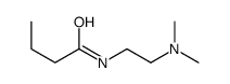 N-[2-(dimethylamino)ethyl]butyramide结构式