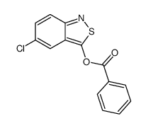 5-Chlorobenzo[c]isothiazol-3-yl benzoate结构式