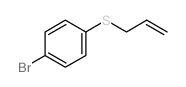 1-bromo-4-prop-2-enylsulfanyl-benzene结构式