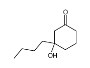 3-butyl-3-hydroxycyclohexanone Structure