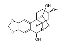 ent-(11S)-3β-methoxy-crinane-6α,11-diol Structure
