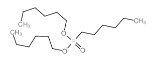 Phosphonic acid,hexyl-, dihexyl ester (6CI,7CI,8CI,9CI)结构式