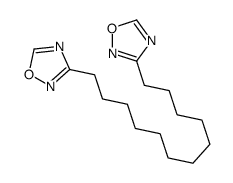 3-[12-(1,2,4-oxadiazol-3-yl)dodecyl]-1,2,4-oxadiazole结构式