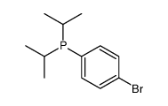 (4-bromophenyl)-di(propan-2-yl)phosphane Structure