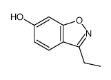 1,2-Benzisoxazol-6-ol,3-ethyl-(9CI) structure