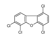 1,4,6,7-tetrachlorodibenzofuran结构式