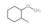 1-iodo-2-methoxy-cyclohexane结构式