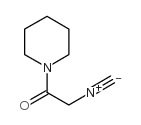N-PIPERIDINO-2-ISOCYANO-ACETAMIDE结构式