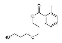 3-(3-hydroxypropoxy)propyl 2-methylbenzoate结构式