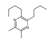2,3-dibutyl-5,6-dimethylpyrazine结构式