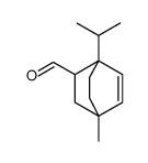 1-isopropyl-4-methyl bicyclooctene-2-carbaldehyde Structure