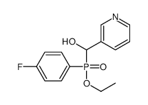 [ethoxy-(4-fluorophenyl)phosphoryl]-pyridin-3-ylmethanol Structure