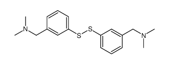 bis(3-(dimethylaminomethyl)phenyl) disulfide Structure