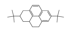 2,7-di-tert-butyl-1,2,3,3a,4,5-hexahydropyrene Structure