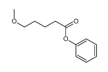 5-Methoxypentanoic acid phenyl ester结构式