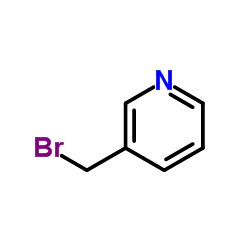 3-溴甲基吡啶结构式
