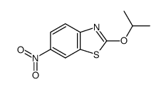 2-isopropoxy-6-nitro-benzothiazole Structure