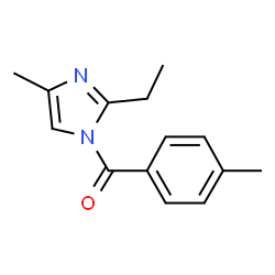 1H-Imidazole,2-ethyl-4-methyl-1-(4-methylbenzoyl)-(9CI)结构式