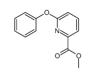 methyl 6-phenoxypyridine-2-carboxylate结构式