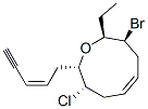 (2S,3S,5Z,8S,9S)-3-Bromo-8-chloro-2-ethyl-2,3,4,7,8,9-hexahydro-9-[(Z)-2-pentene-4-ynyl]oxonin picture