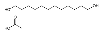 acetic acid,dodecane-1,12-diol结构式