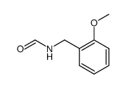 N-[(2-methoxyphenyl)methyl]formamide结构式