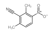 Benzonitrile,2,6-dimethyl-3-nitro-结构式