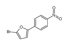 2-bromo-5-(4-nitrophenyl)furan Structure