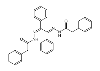 benzil-bis-(phenylacetyl-hydrazone) Structure