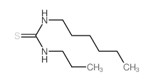 1-hexyl-3-propyl-thiourea结构式