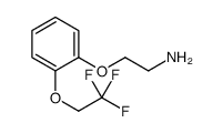 2-[2-(2,2,2-三氟乙氧基)苯氧基]乙胺结构式