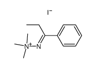 Propiophenon-dimethyl-hydrazon-methoiodid Structure