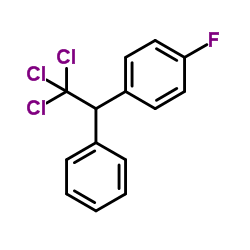 BENZENE, 1-FLUORO-4-(2,2,2-TRICHLORO-1-PHENYLETHYL)-结构式