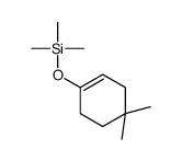 (4,4-dimethylcyclohexen-1-yl)oxy-trimethylsilane Structure