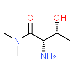 Butanamide, 2-amino-3-hydroxy-N,N-dimethyl-, [R-(R*,S*)]- (9CI) structure