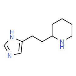 2-[2-(1H-IMIDAZOL-4-YL)-ETHYL]-PIPERIDINE Structure