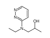 1-[ethyl(pyridazin-3-yl)amino]propan-2-ol Structure