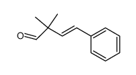 (E)-2,2-dimethyl-4-phenyl-3-butenal Structure