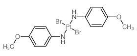Platinum,dibromobis(4-methoxybenzenamine-N)-, (SP-4-2)- (9CI) picture