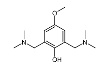 2,6-bis(dimethylaminomethyl)-4-methoxyphenol Structure
