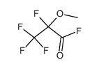 α-methoxytetrafluoropropionyl fluoride Structure