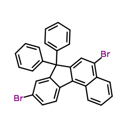 5,9-dibromo-7,7-diphenyl-7H-benzo[c]fluorene picture